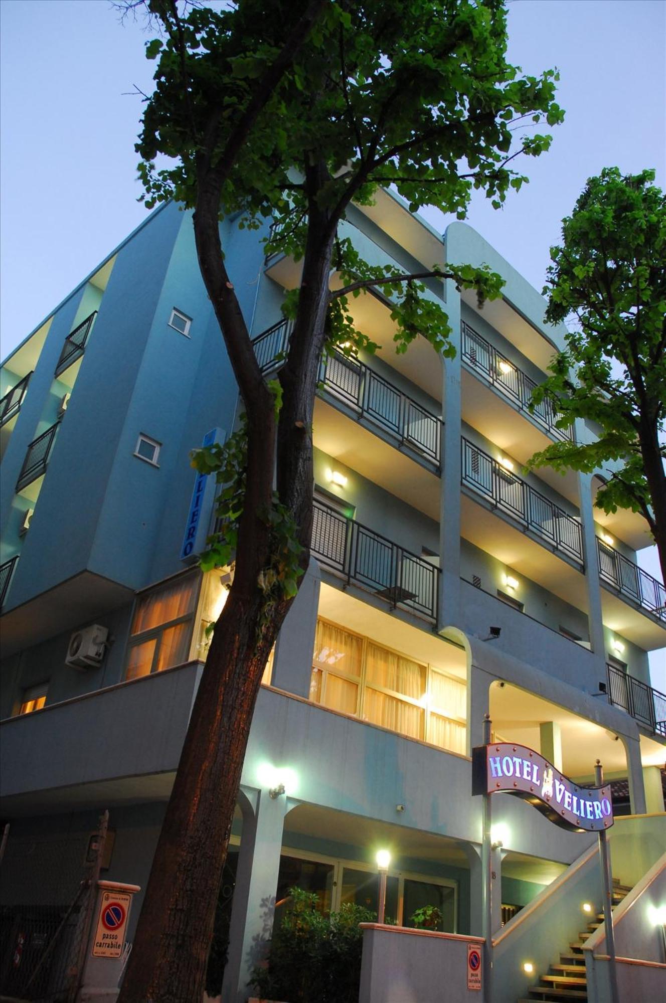 Hotel Veliero Rimini Exterior foto
